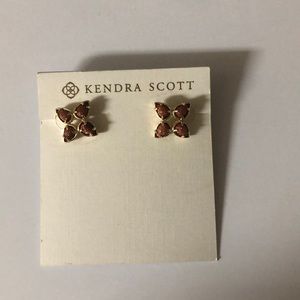 Kendra Scott brown studs